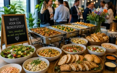 Buffet bestellen voor een bedrijfsfeest: warm, koud of gecombineerd?